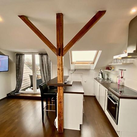 Апартаменти Wohnen Ueber Den Daechern Von Ravensburg, Stadtnah, Kamin, Klima Екстер'єр фото